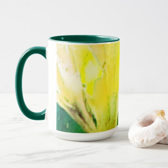 Rostos em uma caneca Combo (Com Donut)