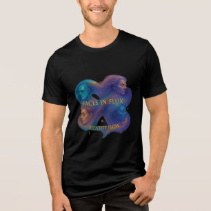 Rostos no Flux T-Shirt - Tee do Fluxo de Identidad