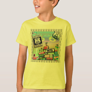ROTA 66 - A CAMISETAS DE LUZ DAS CRIANÇAS DA estra