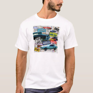 Rota 66 - CAMISETAS CLARAS de S dos HOMENS