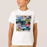 Rota 66 - CAMISETAS clássicas da LUZ do MIÚDO dos