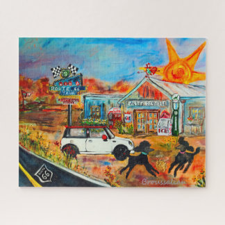 Rota 66 com Marvin e o QUEBRA-CABEÇA Poodles