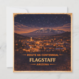 Rota 66 Flagstaff Arizona Patrimônio Crepúsculo Pi