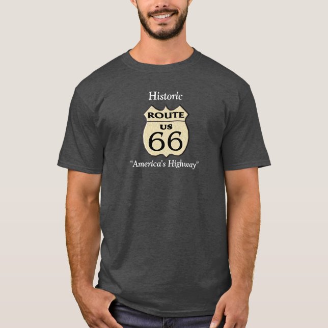 Rota 66 - T-shirt (Frente)