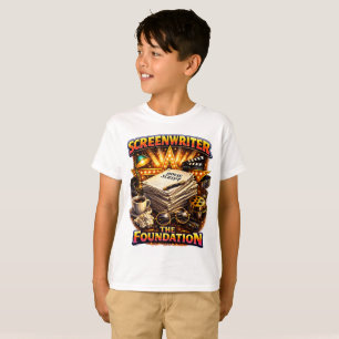 Roteirista - Camiseta Masculina Infantil The Found