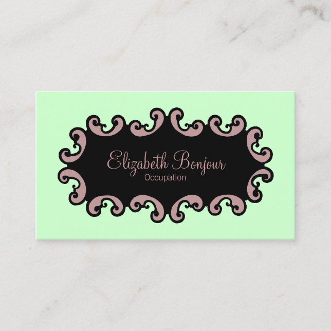 Roteiro ~ Cartão de visita (Frente)