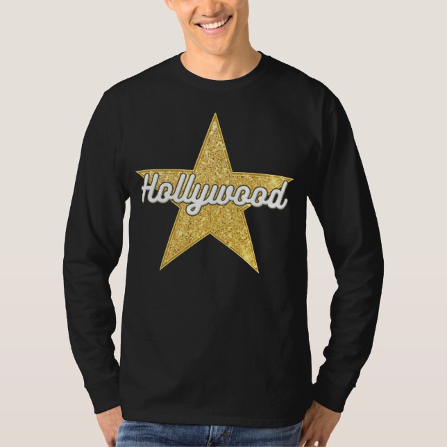 Roteiro da Hollywood Boulevard e Camiseta Estrela (Frente)