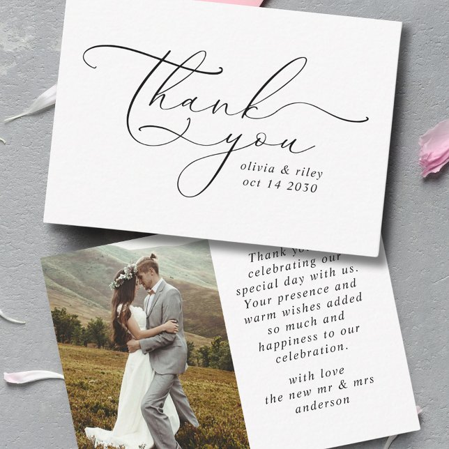 Roteiro de Agradecimento de Casamento Simples e El (Criador carregado)