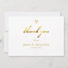 Roteiro de Agradecimento Personalizado em Ouro