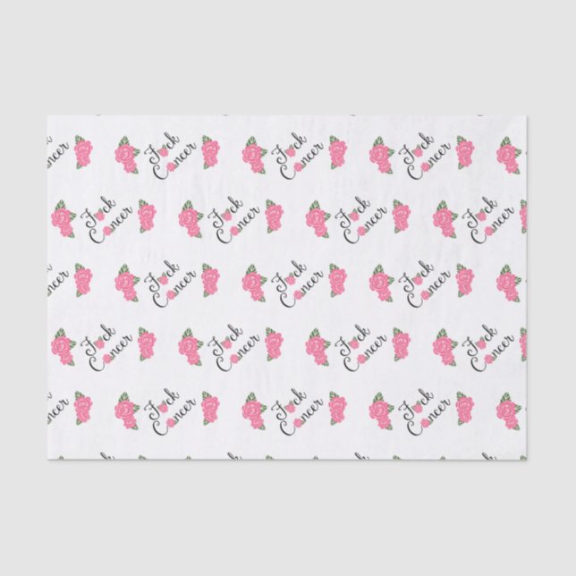 Roteiro do cancer de F*ck com lenço de papel (Frente )