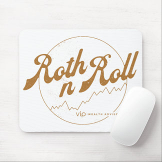 Roth n Roll Finanças Humor Mouse Pad