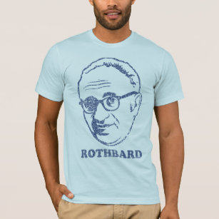 Rothbard afligiu o t-shirt - personalizado