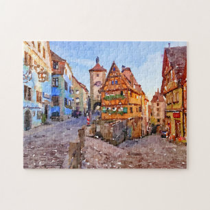 Rothenburg ob der Tauber Quebra-cabeça
