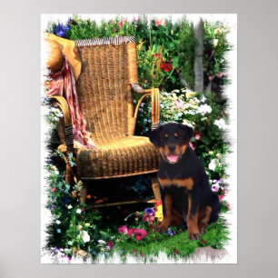 Rottweiler Art Impressão