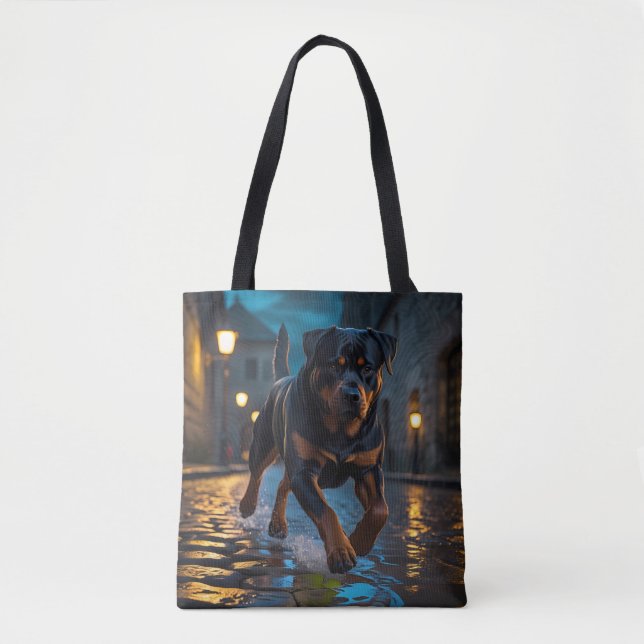 Rottweiler Elegante Tote Bag (Frente)