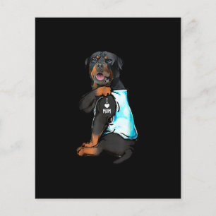 Rottweiler Eu Amo A Mãe Tatuagem