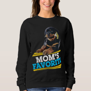 Rottweiler Im Mães Favoritos Camisetas engraçadas