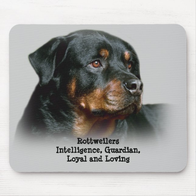Rottweiler Mousepad (Frente)