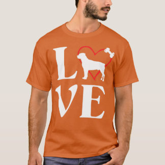 Rottweiler Oferece Camisetas De Cães De Amor Para