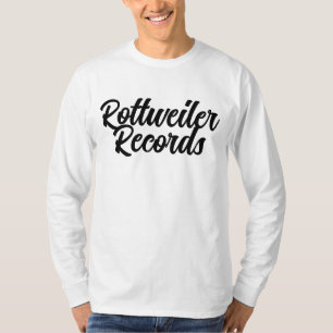 Rottweiler registra T-Shirt de longa duração com h
