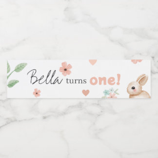 Rótulo da garrafa de água de Festa de aniversário