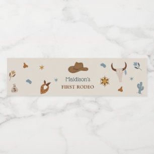 Rótulo da garrafa de água de Festa de aniversário 