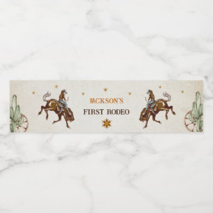 Rótulo da garrafa de água de Festa de aniversário 