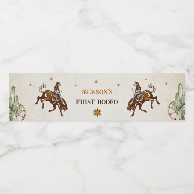 Rótulo da garrafa de água de Festa de aniversário  (Rótulo Único)