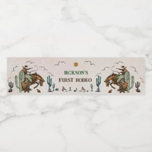 Rótulo da garrafa de água de Festa de aniversário 