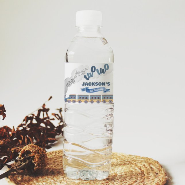 Rótulo da Garrafa de Água do Comboio Todo o Consel (Criador carregado)