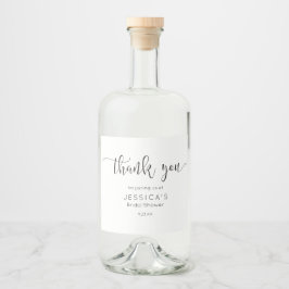 Rótulo da garrafa de vinho de Script Russo