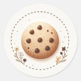 Rótulo de Adesivo de Padaria de Biscoito Cottageco