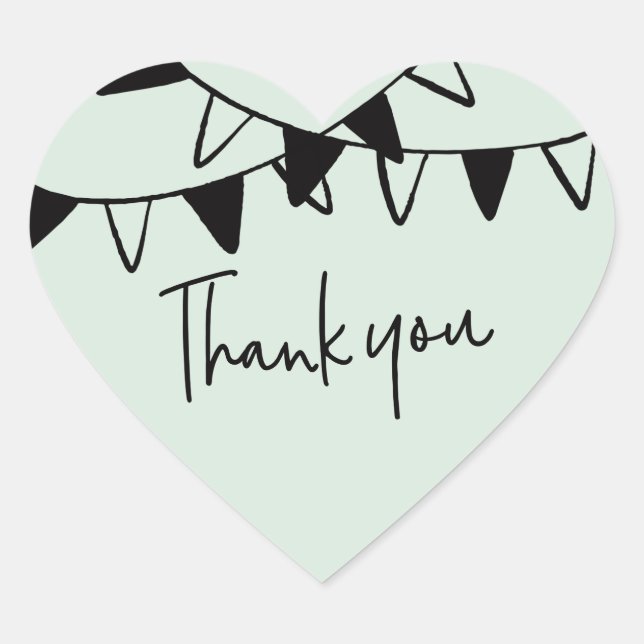 Rótulo de Adesivo em Branco Obrigado Jar / Tempero (Frente)