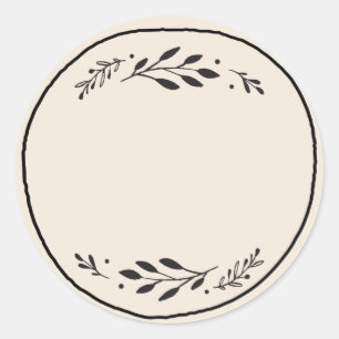 Rótulo de Adesivo em Branco para Pote / Tempero II