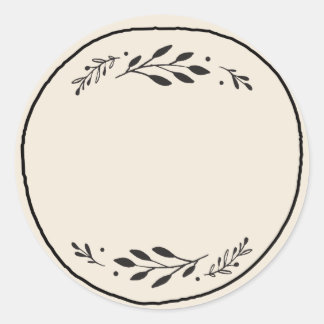 Rótulo de Adesivo em Branco para Pote / Tempero II