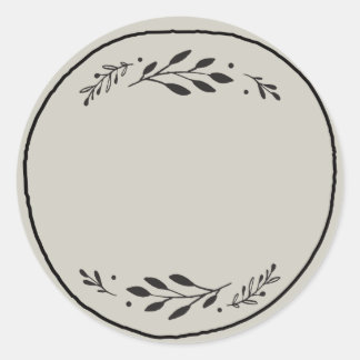 Rótulo de Adesivo em Branco para Pote / Tempero II