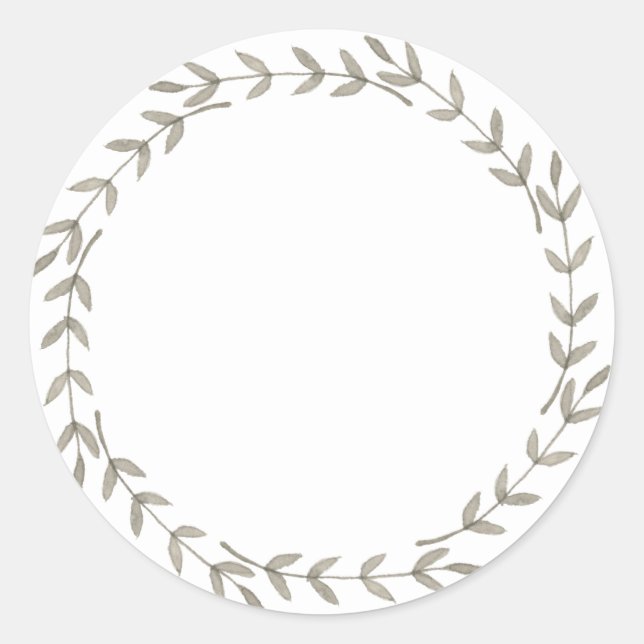 Rótulo de Adesivo em Branco para Pote / Tempero VI (Frente)