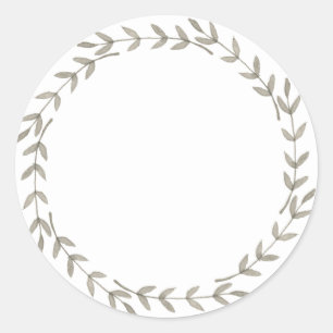 Rótulo de Adesivo em Branco para Pote / Tempero VI