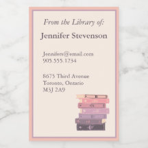 Rótulo de Bookplate