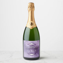 Rótulo de Champanhe com Logotipo Personalizado da