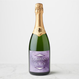Rótulo de Champanhe com Logotipo Personalizado da 