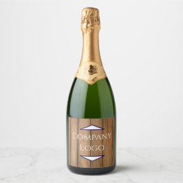 Rótulo de Champanhe com Logotipo Personalizado da 