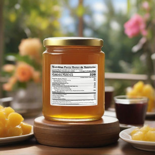 Rótulo de Comida de FDA Compatível com FDA