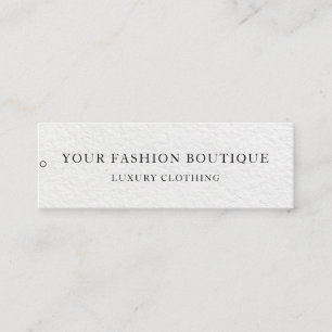 rótulo de etiqueta de roupa de logotipo de negócio