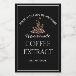 Rótulo de Extração de Café