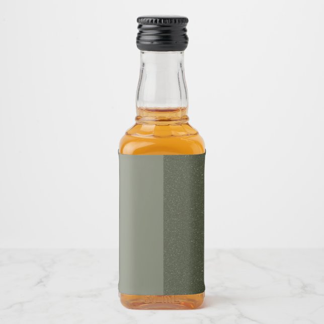 Rótulo de Frasco Verde Duo da Mosa Moderna - Perso (Frente)