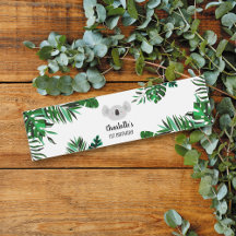 Rótulo de Garrafa de Água de Aniversário do Urso K