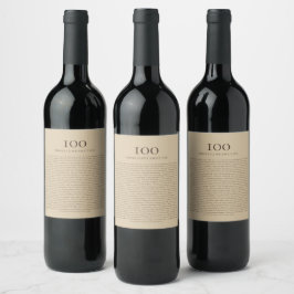 Rótulo De Garrafa De Cerveja 100 Coisas Que Eu Amo Em Você Personalizáveis