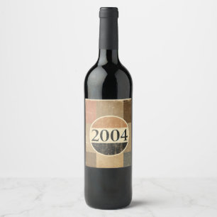 Rótulo De Garrafa De Cerveja 2004: Um Mosaico Vintage