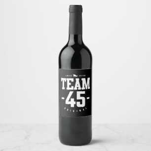 Rótulo De Garrafa De Cerveja 45 anos - 45. º aniversário - Presente Engraçad